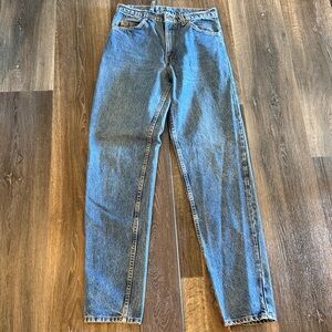 Levi’s Vintage 1993 550 Blue Jeans 31x34 Orange tab